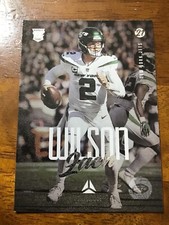2021 Chronicles Luminance Zach Wilson Rookie Card RC #202 Jets