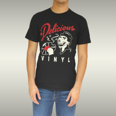 Delicious Vinyl Records t-shirt by Chaser Brand 80's 90's