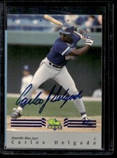 1992 Classic Best Bonus Carlos Delgado Rookie Auto Dunedin Blue Jays #BC6