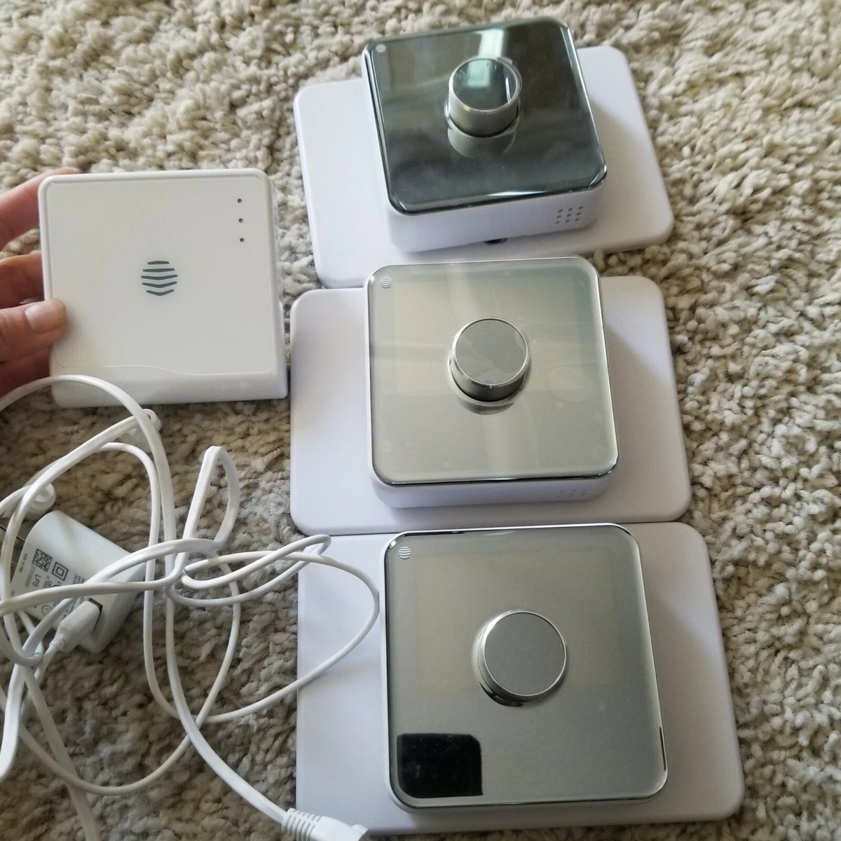 Hive Active Thermostat and Hub Smart Heating u0026amp; Cooling WiFi Gently Used  | eBay