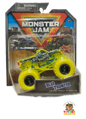 Monster Jam 1:64 True Metal Blue Thunder 34 GML Monster Truck