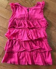 Mini Boden Johnnie B Girls Ruffle Shirt Tank Pink 11-12 Years — photo 3