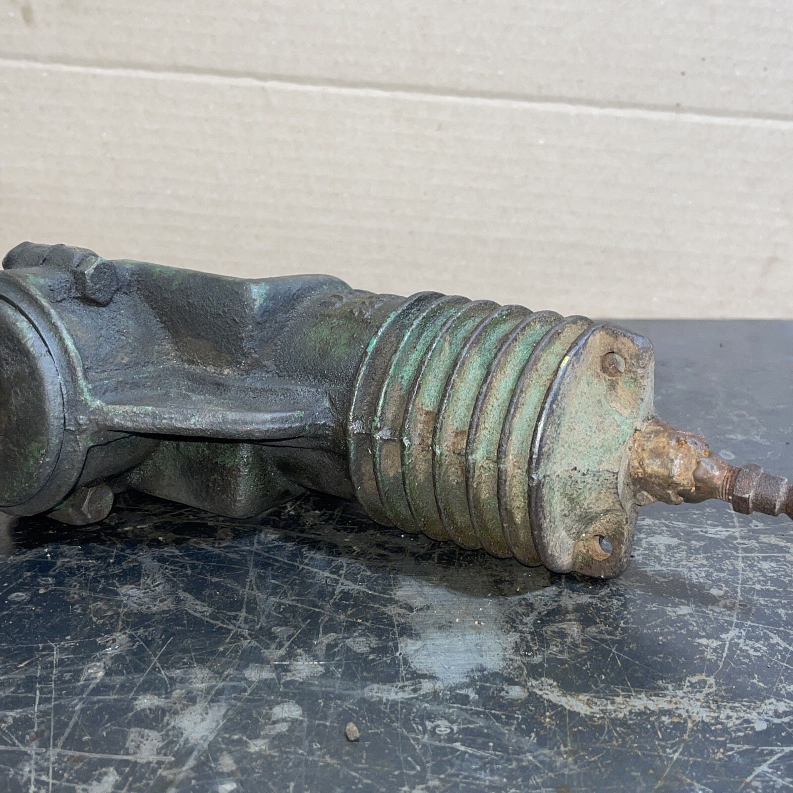 Antique John Deere Pto Air Pump Compressor Vintage Tractor Farm