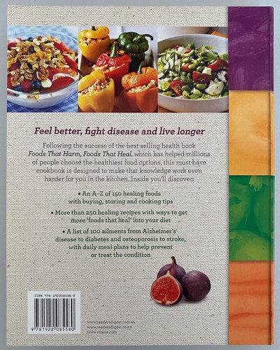 Foods That Harm Foods That Heal Cookbook by Readers Digest (Paperback, 2014) - Picture 2 of 3