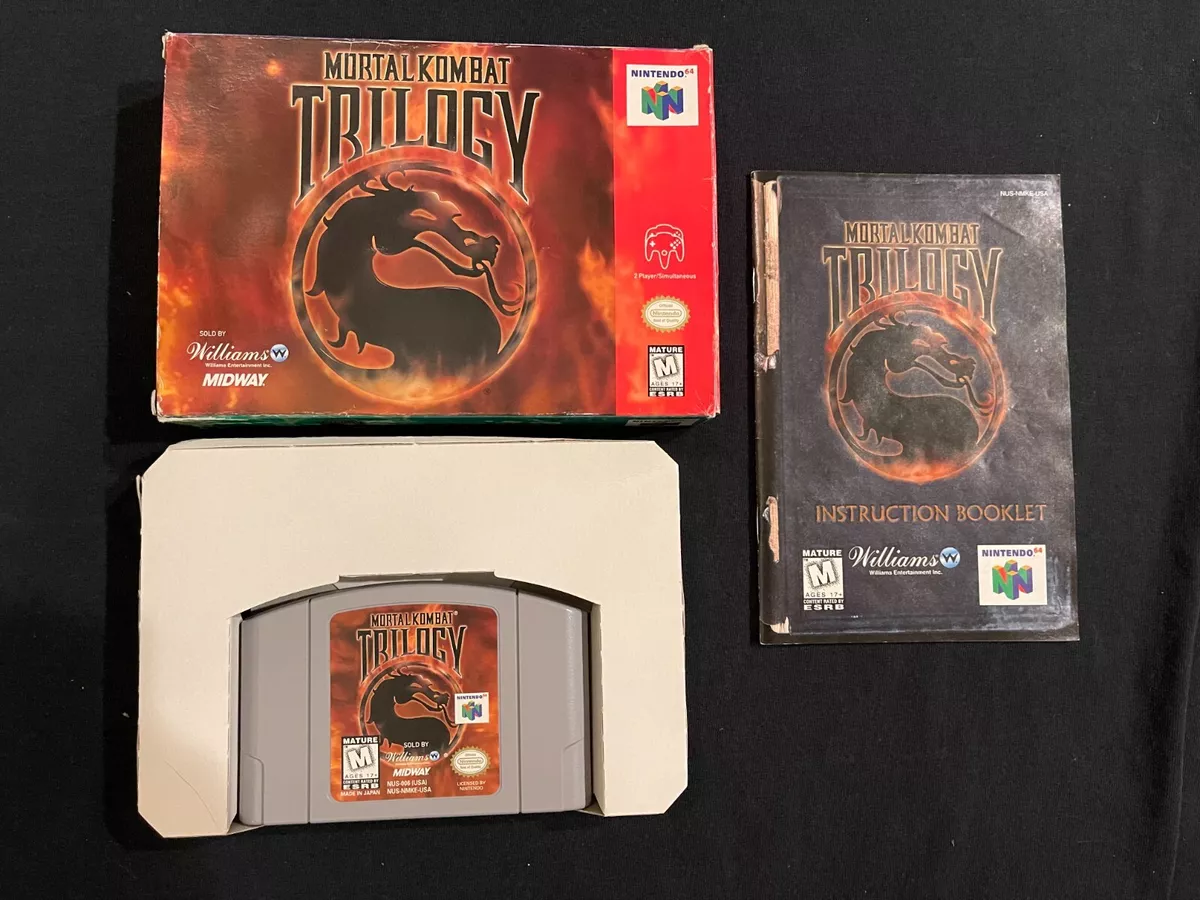 Mortal Kombat 4 (Nintendo 64/N64) Complete CIB Tested Authentic