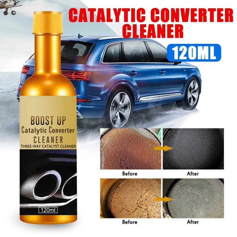 2PCS Boost Up Vehicle Engine Catalytic Converter Cleaner Cleaning Multipurpose - Image 4 of 4