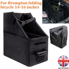 Bike Storage Box Collapsible Carrying Transport Bag For Brompton 14-16'' Bike