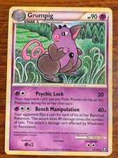2010 Pokemon HS Triumphant #23/102 Grumpig-Used Free Shipping on eBay