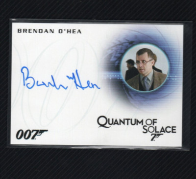 James Bond Archives 2015 Edition Autograph A274 Brendan O'Hea as Technician