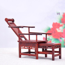 Mini mobile antico cinese reclinabile casa delle bambole stile cinese decorazione scena