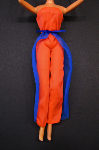 1978 Barbie Best Buy #2221 Orange/Blue Jumpsuit COMPLETE – MINT - 第 1/2 張圖片