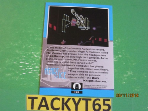 BATMAN ANIMATED SERIES 2 1993 SINGLE CARD(S) NEW YOU CHOOSE - Picture 60 of 130
