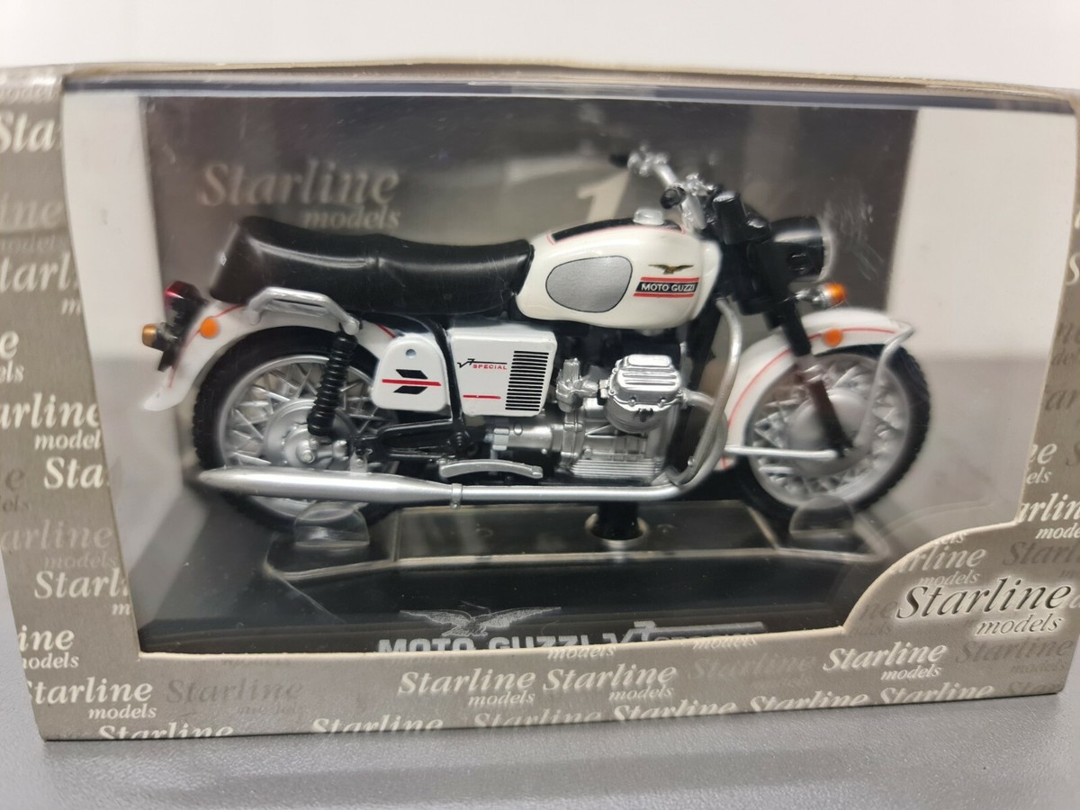 バイク模型　motoguzzi Moto Guzzi V7 special. Diecast. 1/24 Starline | eBay