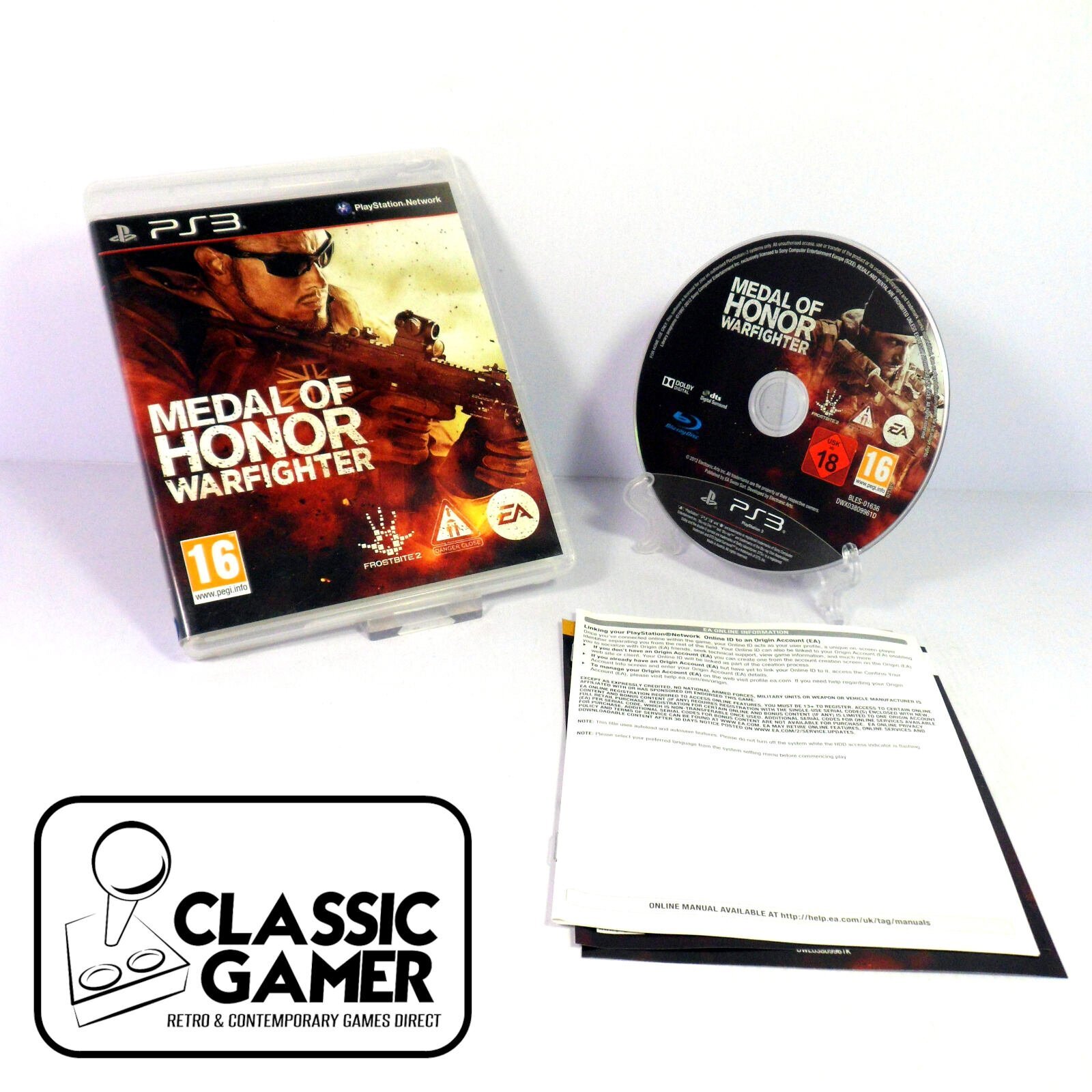 Medal of Honor: Warfighter (PS3) *NEAR MINT*