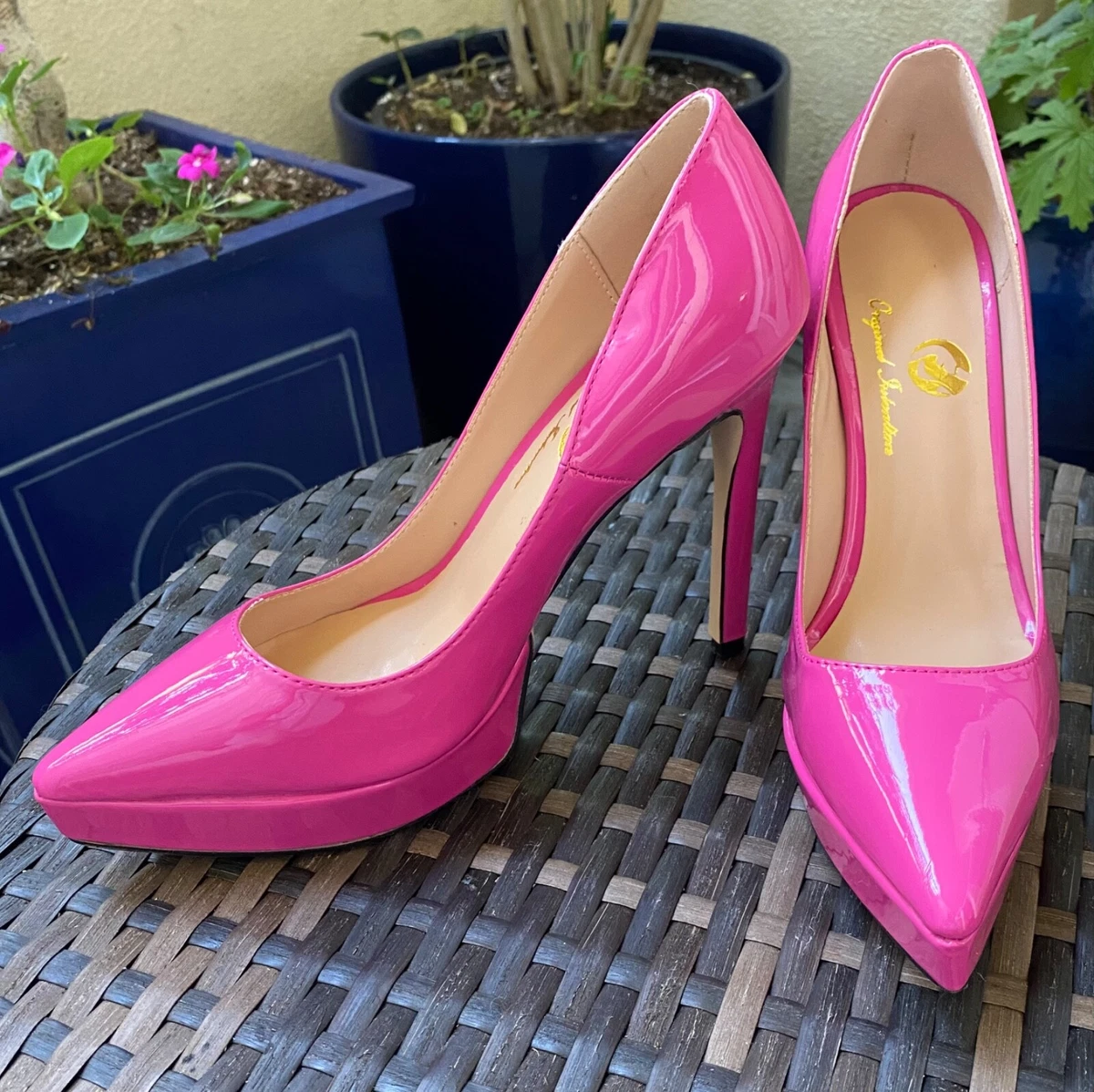 Cerise pink hotsell stilettos