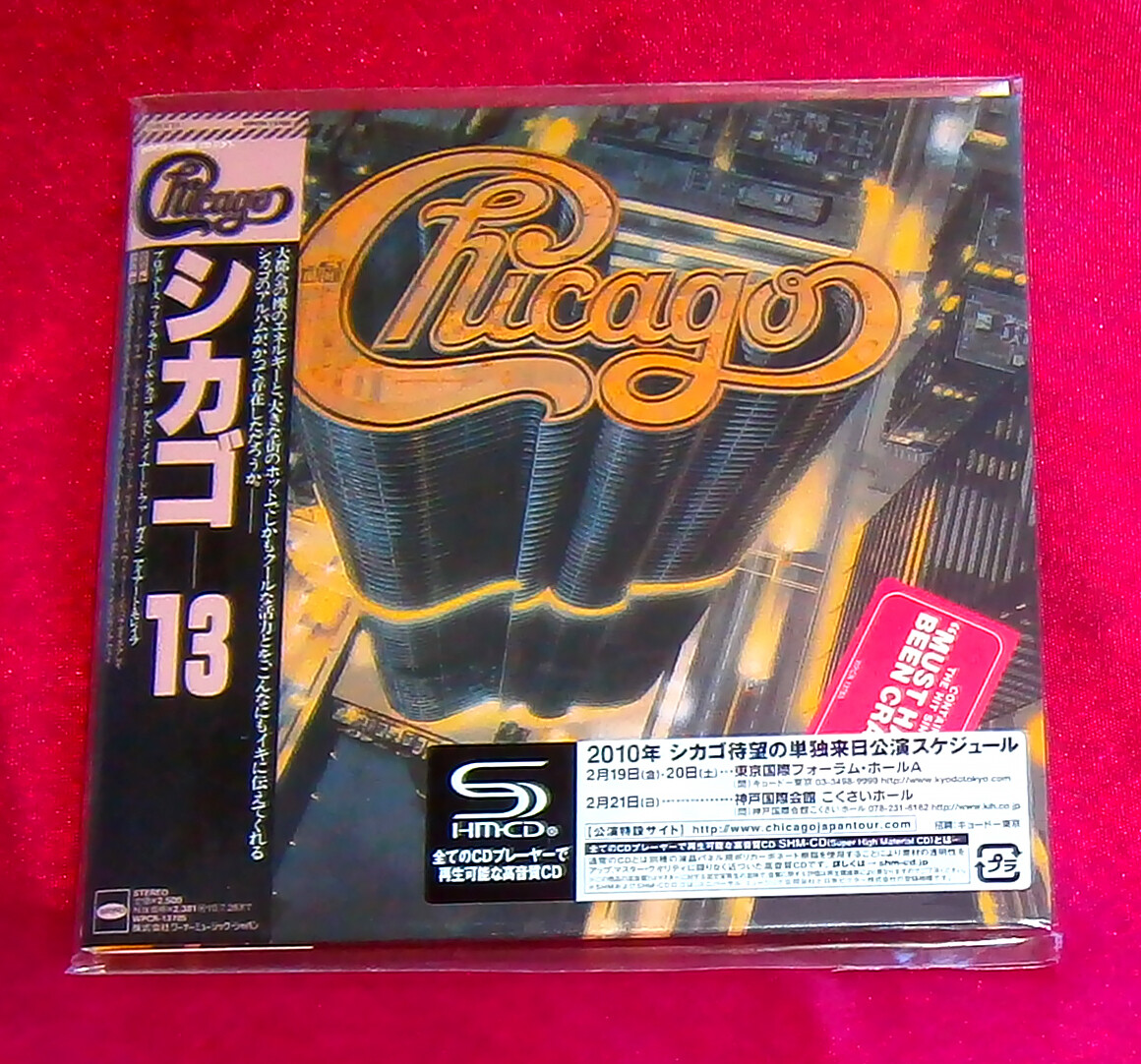 Chicago 13 SHM MINI LP CD JAPAN WPCR-13785 Chicago XVIII