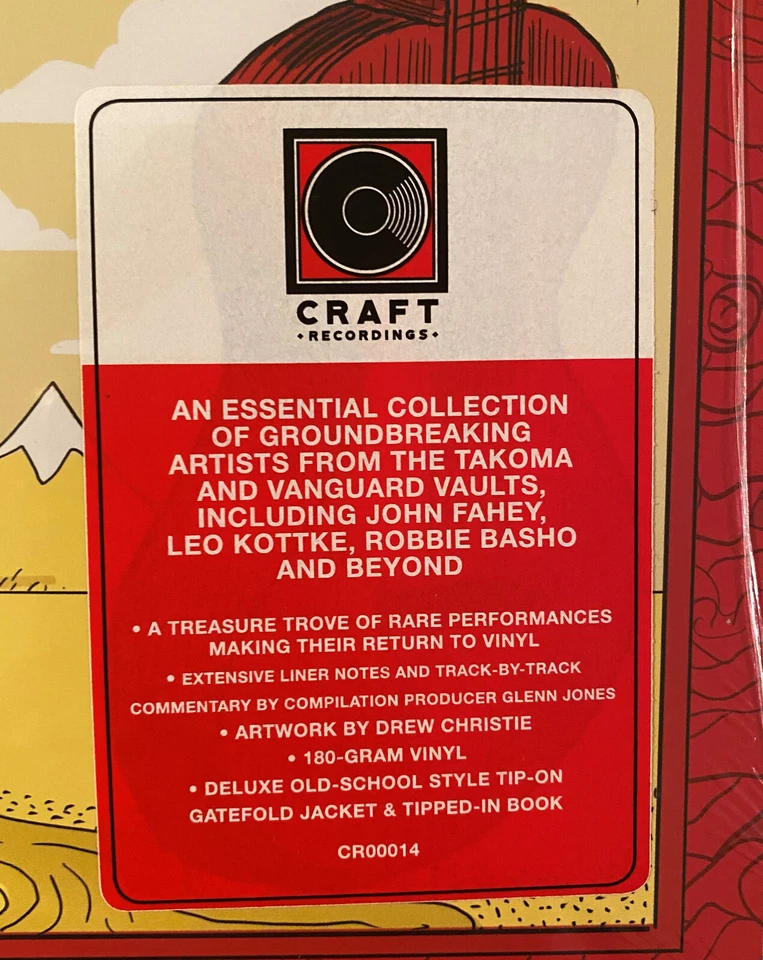 1000 Incarnations: American Primitive John Fahey Leo Kottke 180 gram NEW 2 x LP - Image 3 of 3