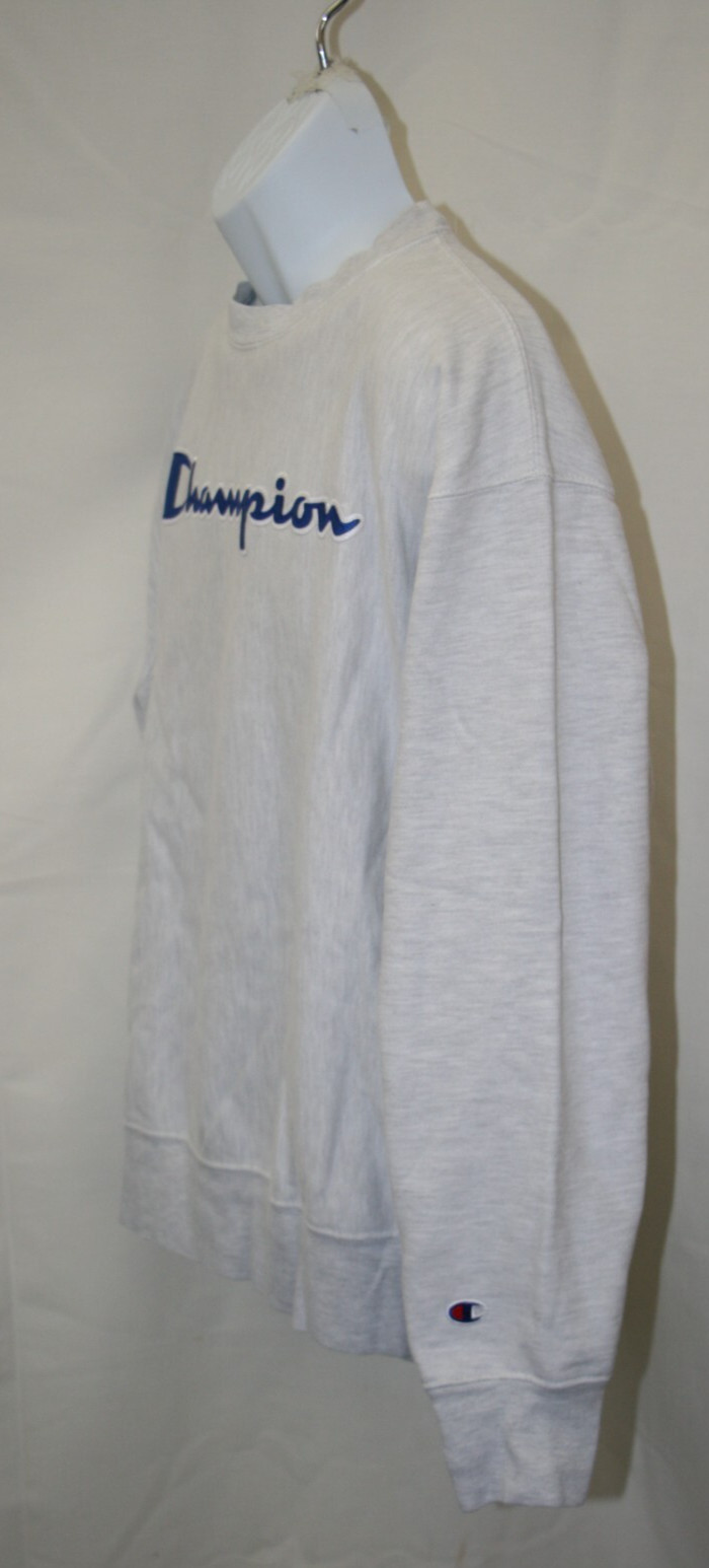 Champion Original Reverse Weave Light Gray Logo P… - image 6