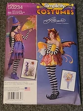 Simplicity 1034 Misses Cosplay Fantasy Hats Costumes Sewing Pattern Sz 14-22