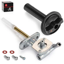 Fuel Valve Petcock & Lever With Screw 1997 1998 for Kawasaki Prairie 400 KVF400