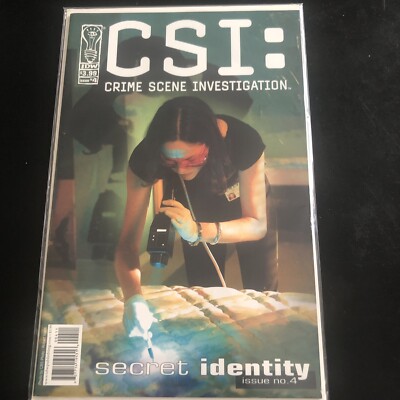 Csi: Crime Scene Investigations-Secret Identity #4 (IDW Publishing May ...