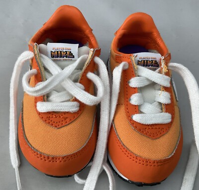 Nike Player One Wally Waffle Toddler Trainers Size Uk Orange  UK