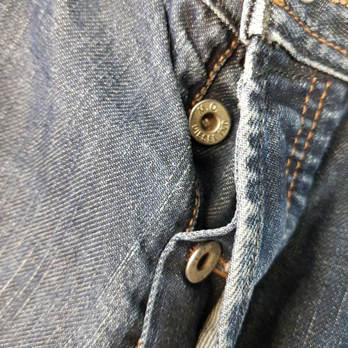 Diesel Mens Jeans 32x32 Blue Larkee Relaxed 0088Z Comfort Straight Denim Wash - Picture 3 of 12