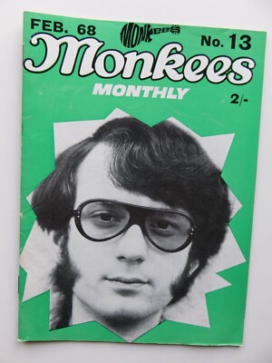 THE MONKEES ORIGINAL MONTHLY No 13 FEB 1968