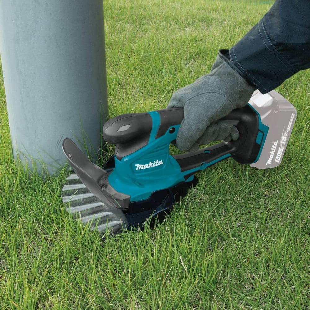 LXT 18V Lithium-Ion Cordless Grass Shear with Hedge Trimmer Blade, Tool Only