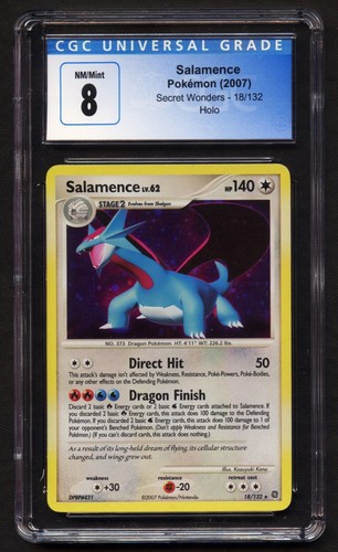 Salamence graded CGC 8 for sale on eBay