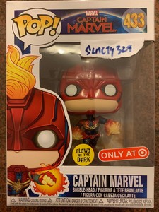 captain marvel funko pop 433