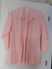 Vintage Pink Mary Kay Consultant Class Jacket Smock Size Med