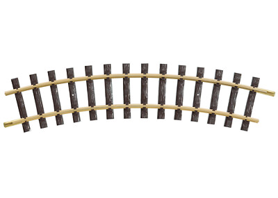 LGB ~ New 2024 ~ G Scale ~ Curved Track ~ R2, 30° ~ 15000