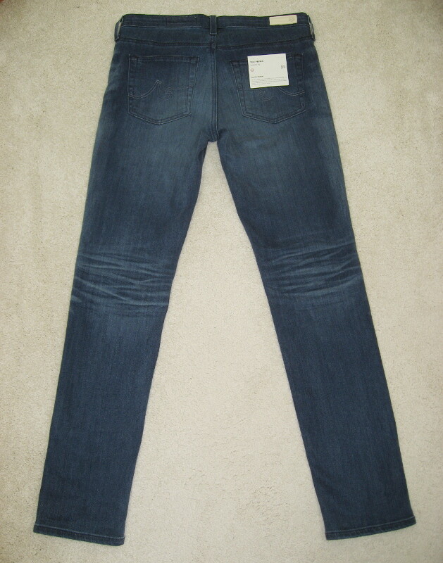 NWT AG Adriano Goldschmied The Prima Cigarette Leg Jeans 28/6 Years Strong Wind image 4