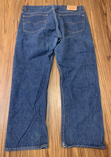 vtg Levis 501 jeans denim Pants Blue 80s Made In USA 524 Button Fly Actual  36x27 | eBay