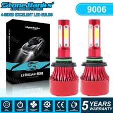 4side 9006 LED Headlight Bulb Conversion Kit Low Beam White Super Bright 6500K