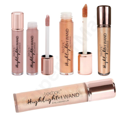 Technic Textmarker Gesichtskonturstab Rosa Bronze Schimmer Glow