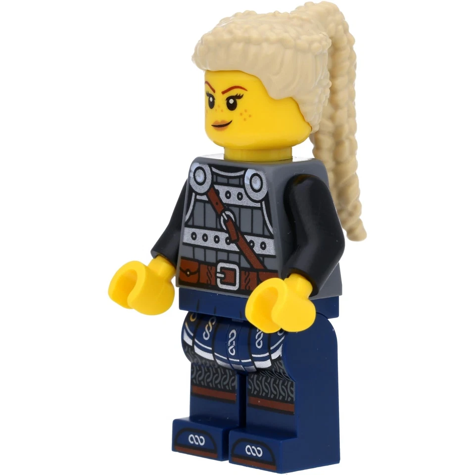LEGO Vikings Minifigur Wikinger Schildmaid #170 - Bild 3 von 4
