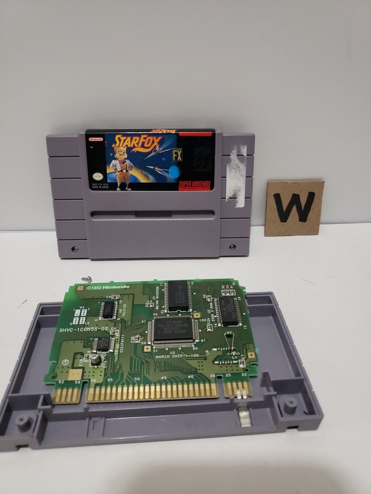 * Rare* Star Fox BOX ONLY Super Nintendo SNES. Fantastic Condition High  Gloss