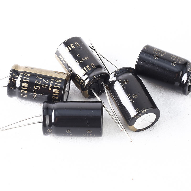 JAPAN 10PCS Elna Rfs Silmic II 1000uf 25V 1000mfd Audio Capacitor New Diy HiFi E - Foto 5