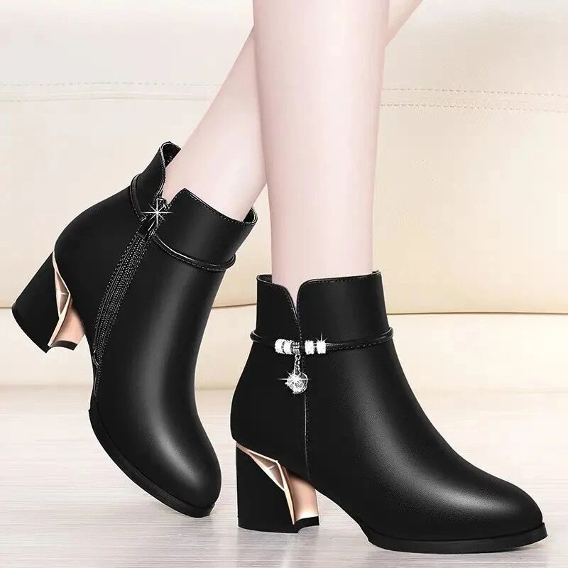 Office top biker boots