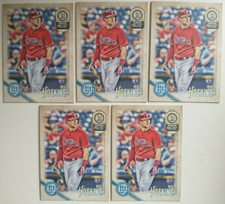 Rhys Hoskins Phillies Brewers 5 Rookie Card RC Lot 2018 Topps Gypsy Queen #199