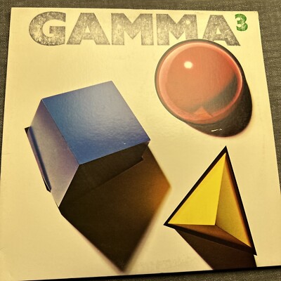 Gamma 3 ELEKTRA E1-60034 Red Label 1982 Stereo Lp Record
