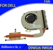FOR DELL Inspiron 15 3542 3543 17 5748 CPU Heatsink Fan 09W0J6 DFS481305MC0T