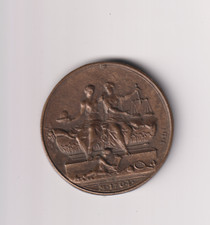 Great Britain. John Locke Memorial Medal, 1704. Bronze, 41MM.EE332