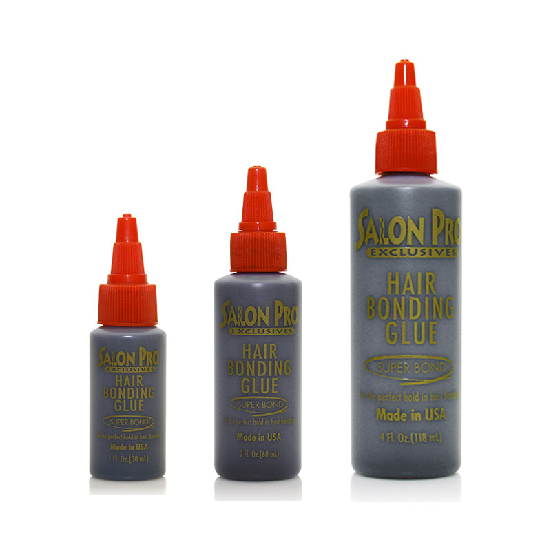 SALON PRO Hair Bonding Glue Black (4oz) SALON PRO Hair Bonding Glue Black (4oz)