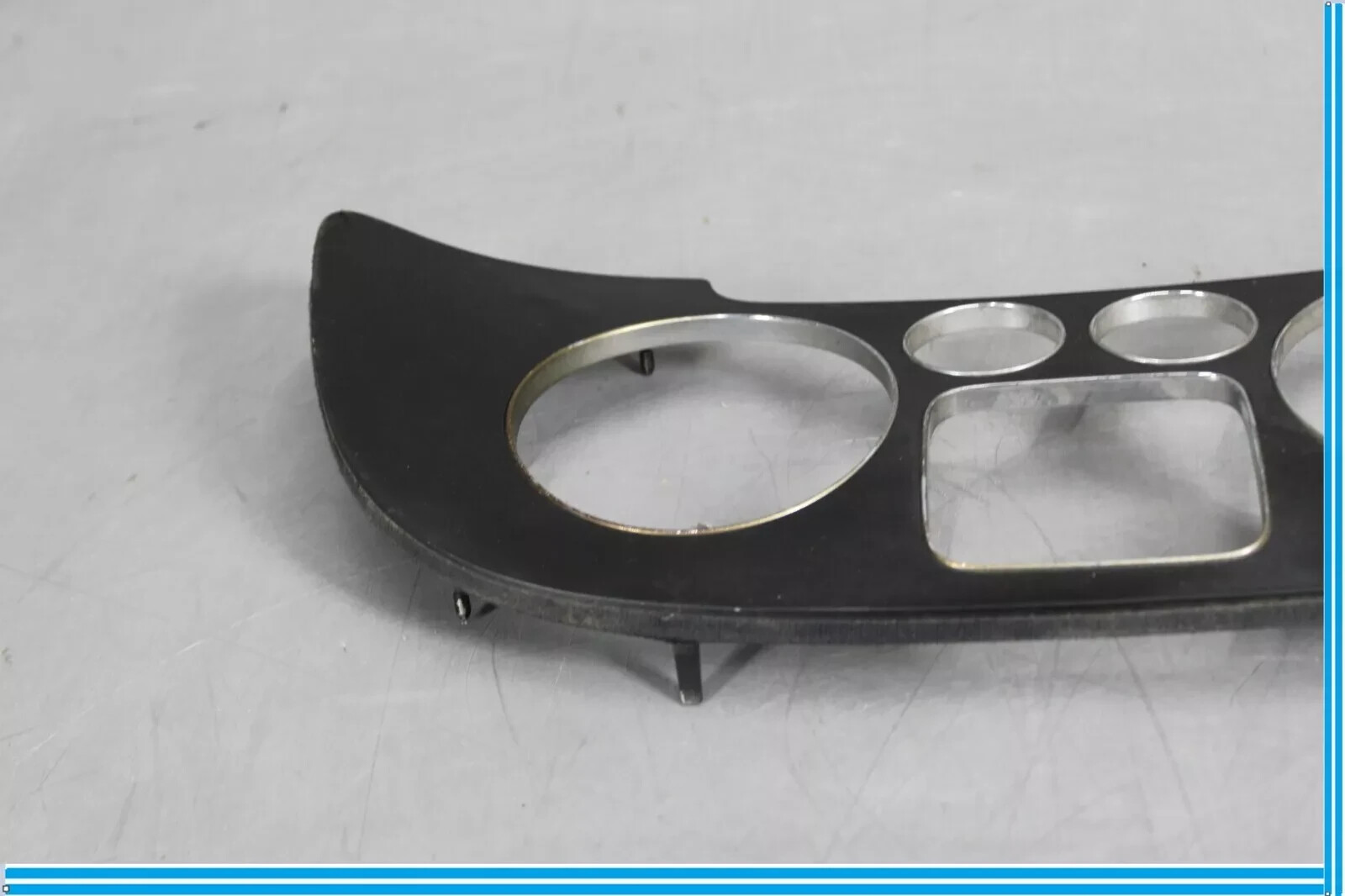 03-12 Bentley Continental GT GTC Dash Panel Speedometer Bezel Trim Black OEM