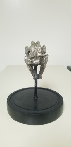 Saber Tooth Skull with Glass Globe Decor Home Furnishing - Picture 5 of 7