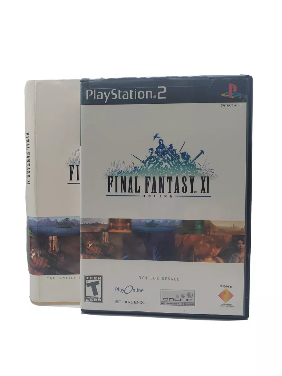 Final Fantasy XI Online (Not for Resale) - Video Games » Sony