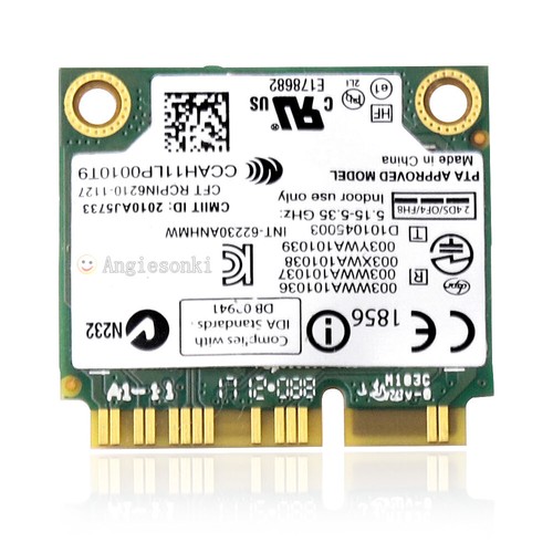 intel centrino advanced-n 62230ANHMW 6230 Wireless+ BLUETOOTH 3.0 WiFi WLAN CARD - Afbeelding 2 van 6